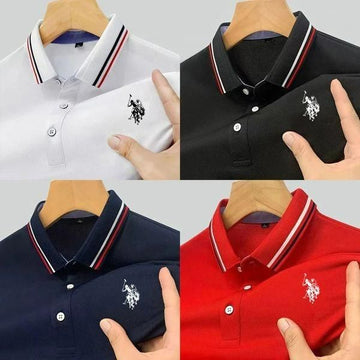 Men's Solid Half Sleeves Neck T-Shirt (Pack of 4)