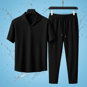 Men's Caudrauy Co-Ord Set Black