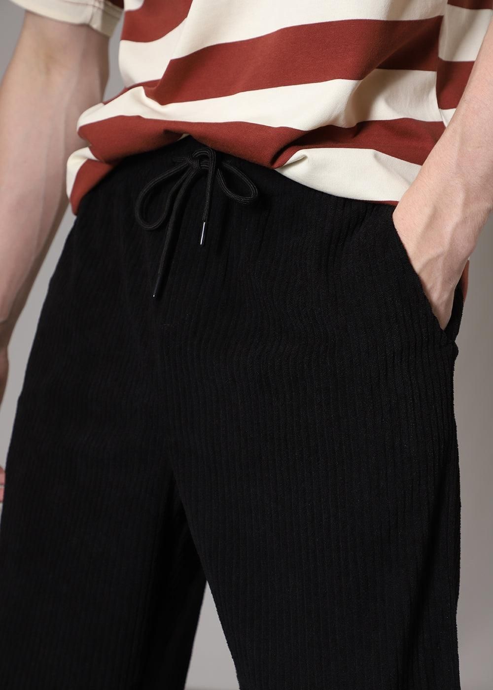 Easy-Wear Loose Corduroy Pant combo of 2