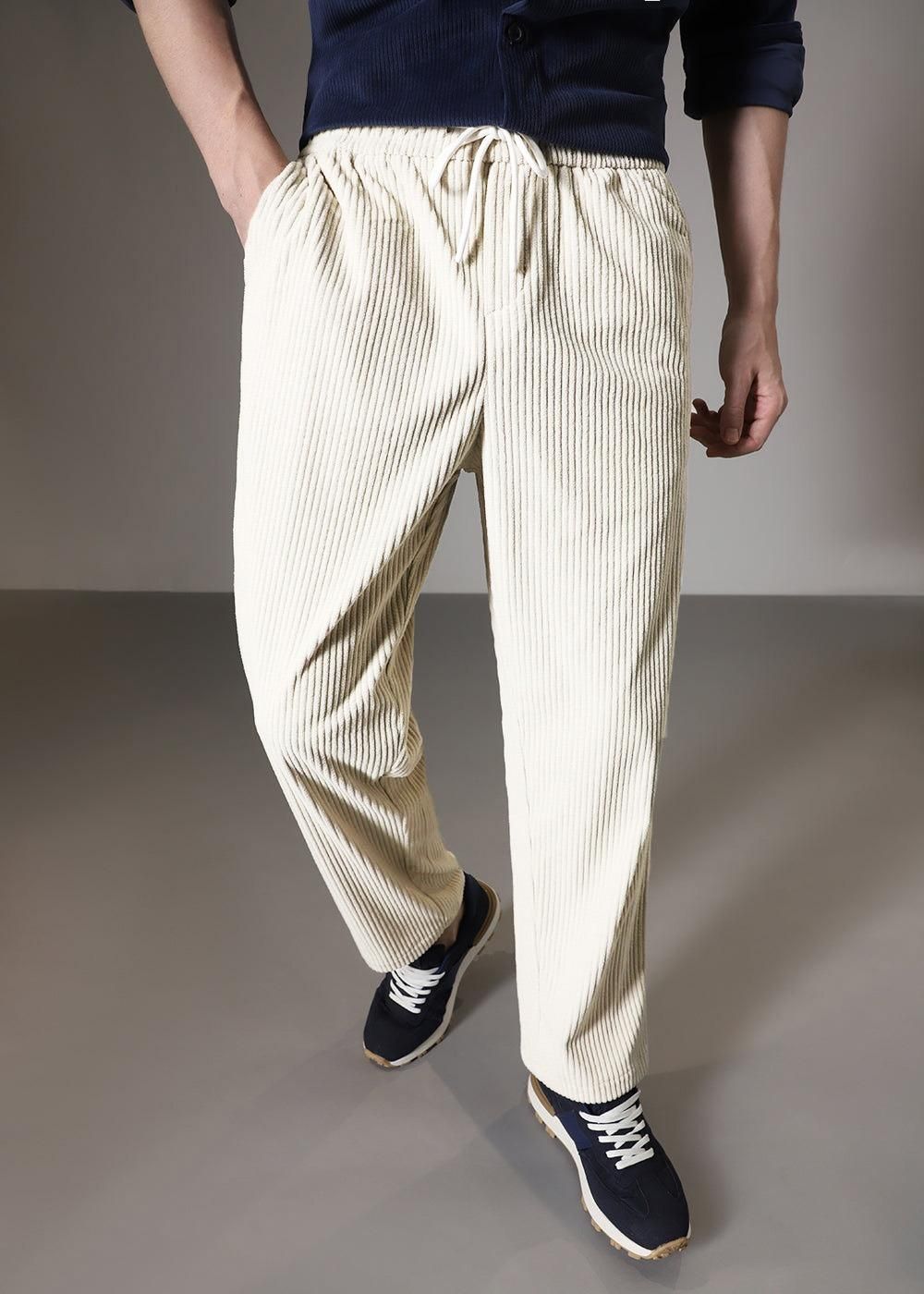 Men's Caudray Fabric Stylish Pants Combo of 2