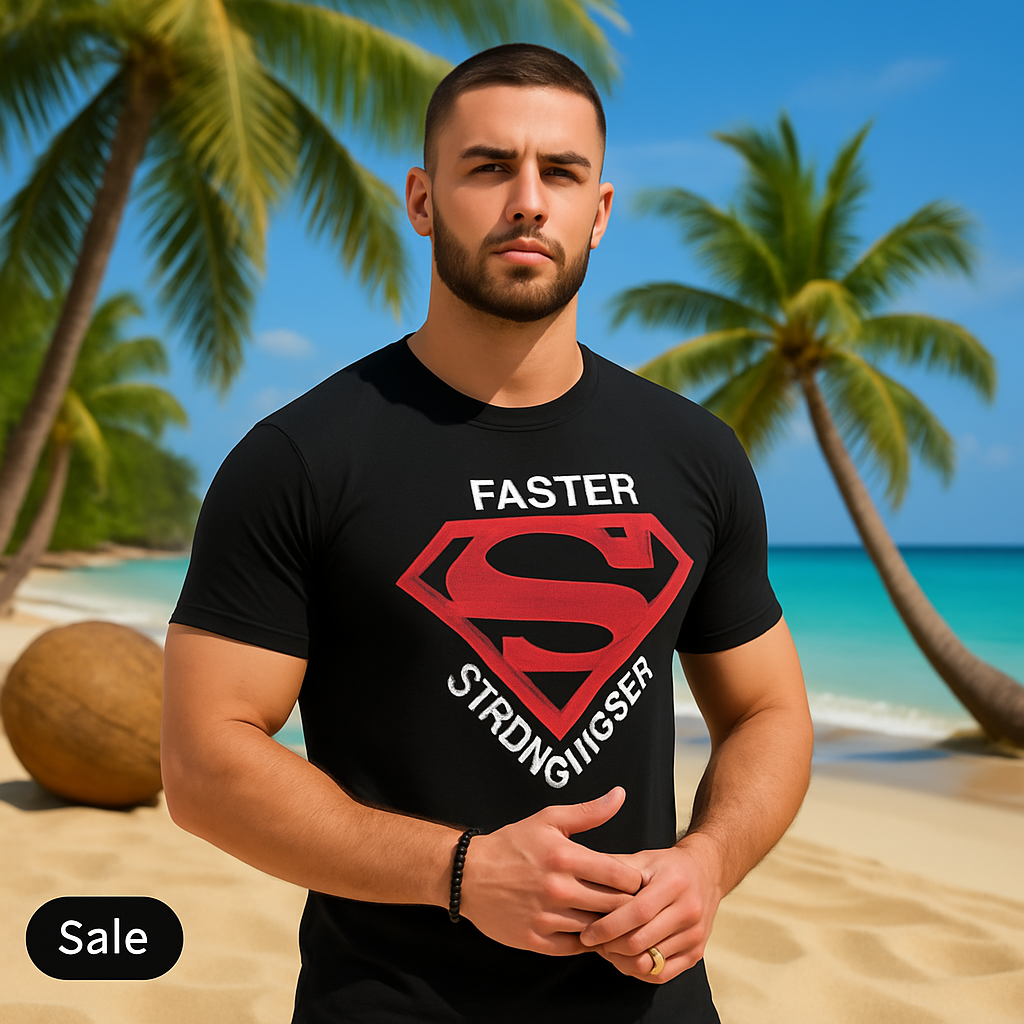Pure Cotton Round Neck T Shirt for Men