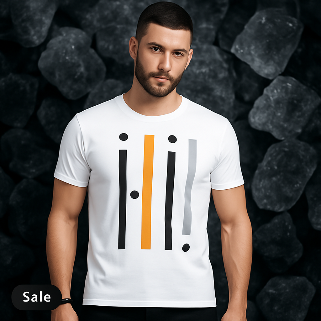 Regular Fit Striped Crew-Neck T-Shirt