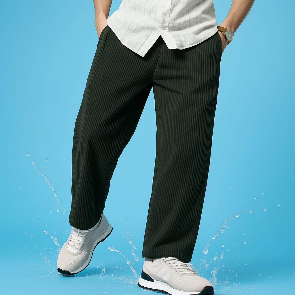 Combo of 2 Men's Caudray Fabric Stylish Pants
