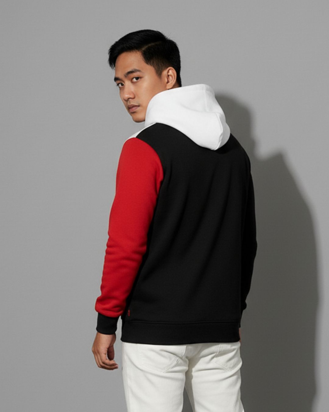 Cotton Blend Multi colour hood