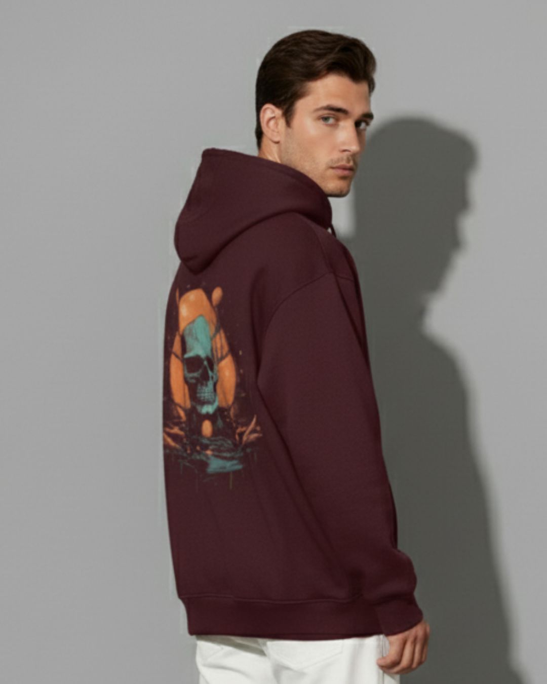 The Cosmic Antlers & Fire Skull Pullover