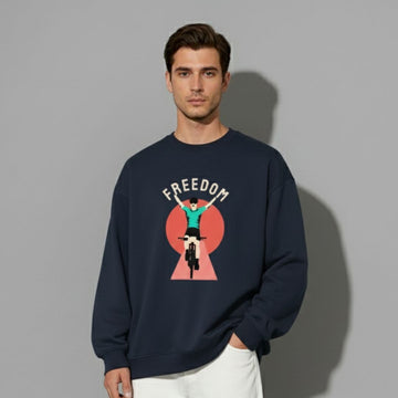 Disconnect to Explore: Oversized Sweatshirt