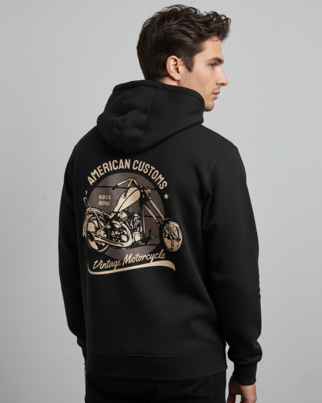 Classic Full-Zip Graphic Hood