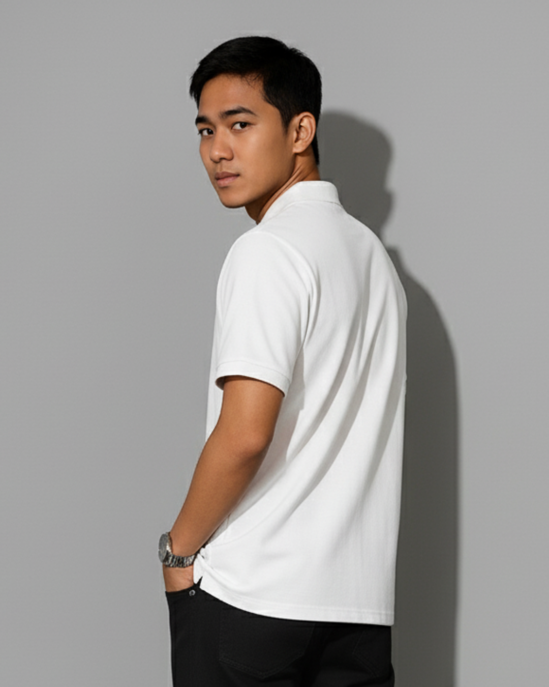 White Summer: Clean Polo T-Shirts