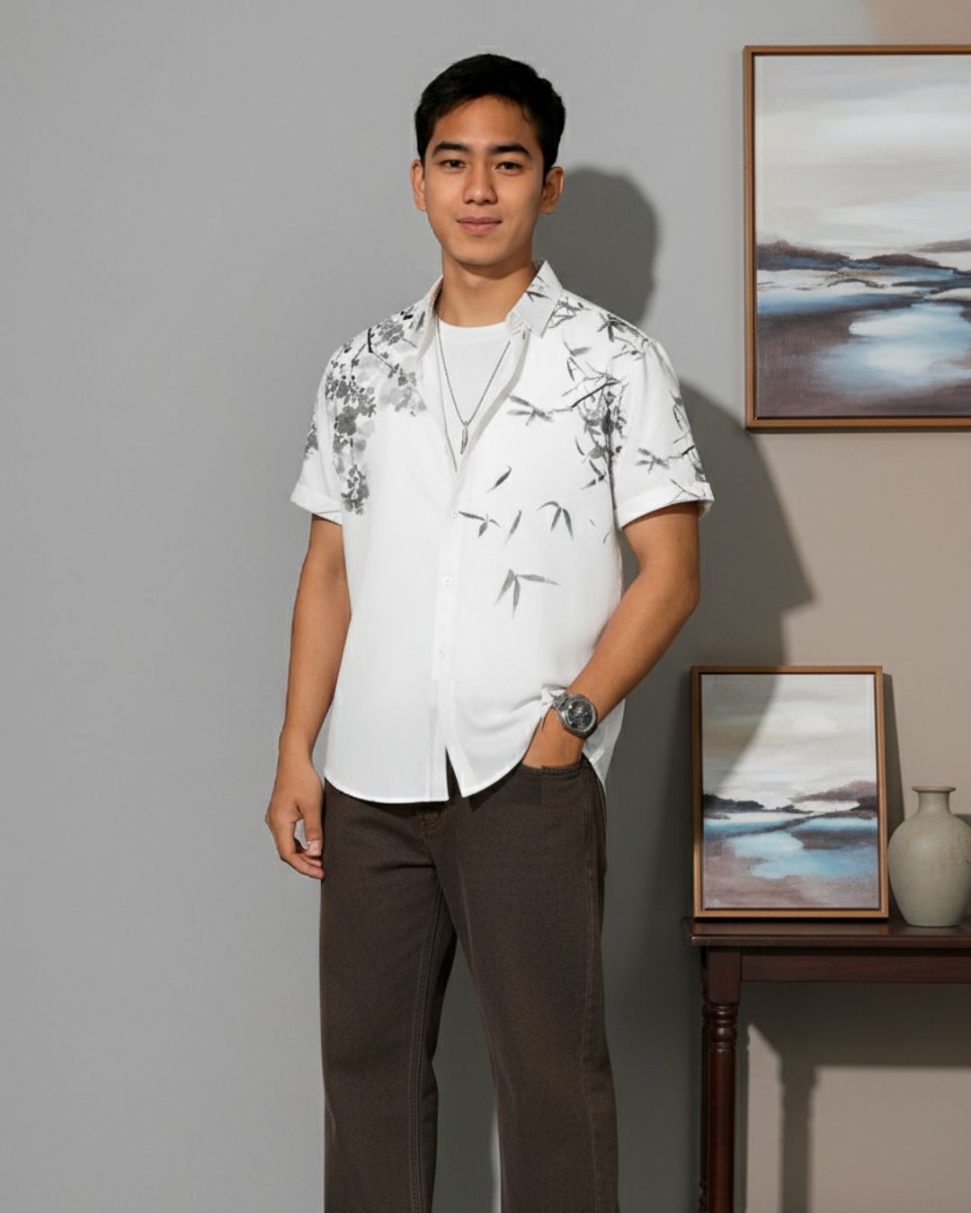 Printed Half Sleeves Stylish Shirts