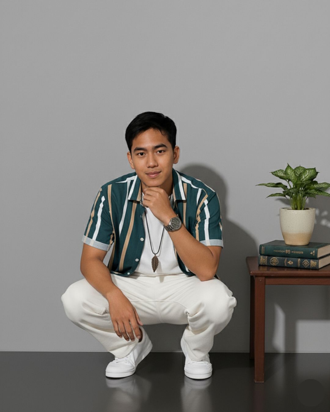 Classic Stripe: Cuban Collar