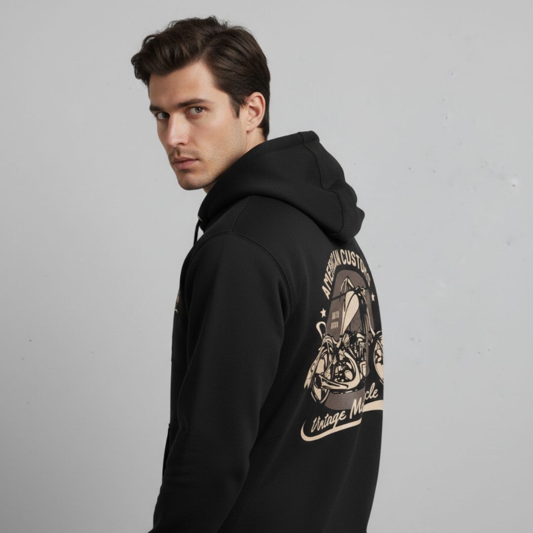 Classic Full-Zip Graphic Hood