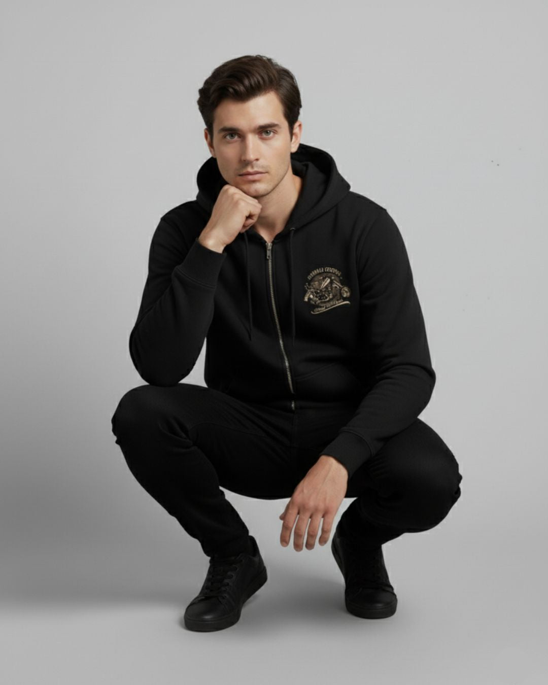 Classic Full-Zip Graphic Hood